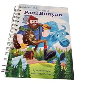 Little Golden Book The Tale of Paul Bunyan Spiral Bound Notebook Journal